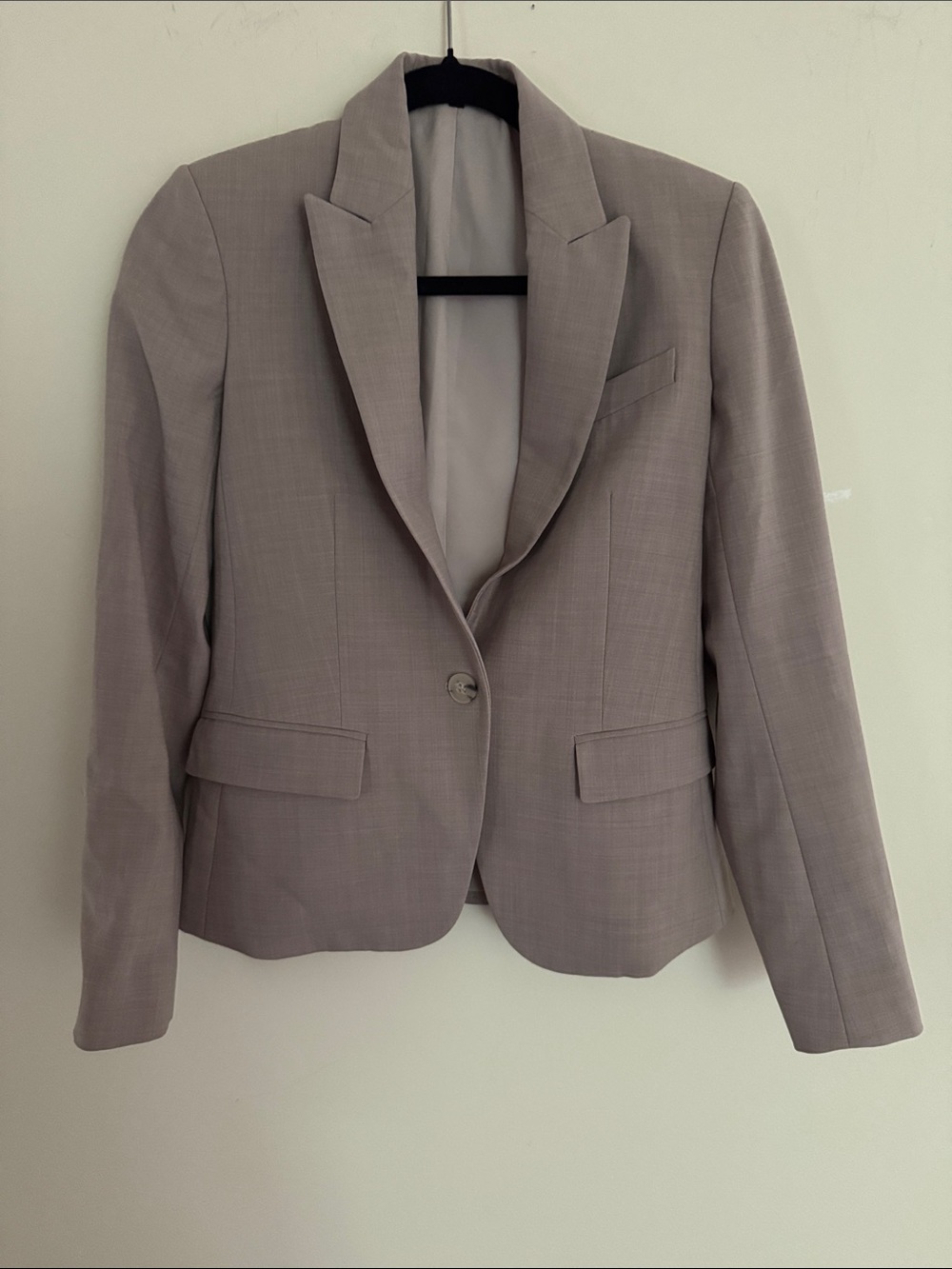 Theory Women's Blazer in Light Taupe